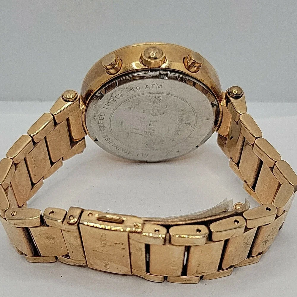 Michael Kors Parker MK5491 Women Stainless Steel Analog Dial Quartz Watch AM530 - Picture 11 of 11